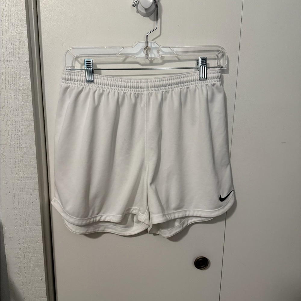 Nike Women's Classic White Athletic Shorts